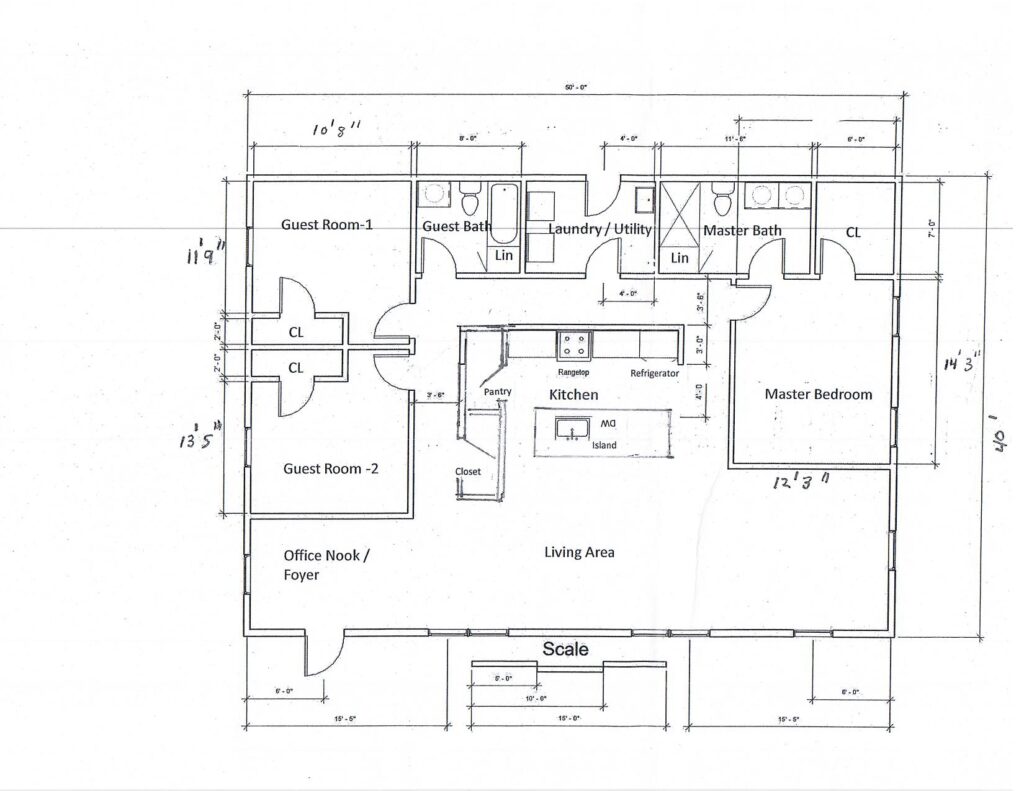 Hanger House Floor Plan Rotated