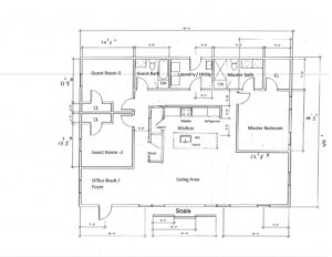 Hanger House Floor Plan Rotated